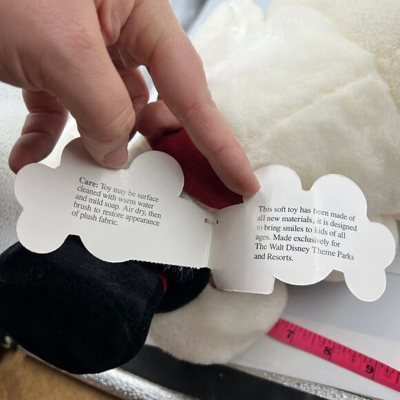 Walt Disney World Plush Eeyore Christmas Stuffed Animal - White 14” Winnie Pooh - Picture 10 of 10